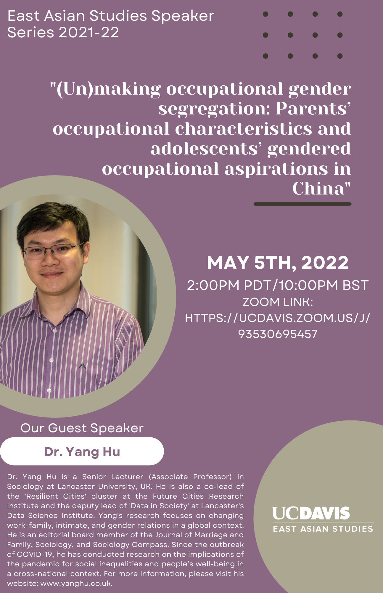 Yang Hu Flyer